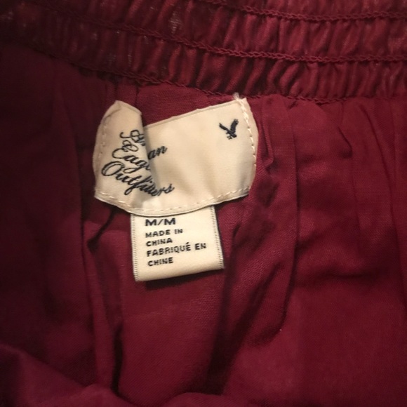 Burgundy Medium Beaded Sexy Fun Skirt - Picture 2 of 6